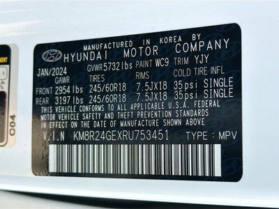 2024 Hyundai PALISADE SEL