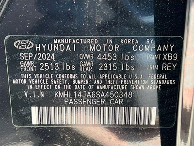 2025 Hyundai SONATA SEL Convenience