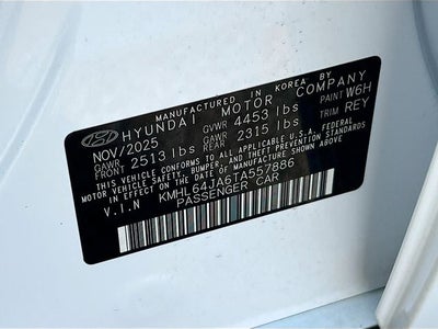 2026 Hyundai SONATA SEL Sport