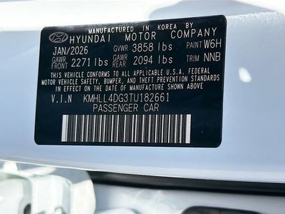 2026 Hyundai ELANTRA SE
