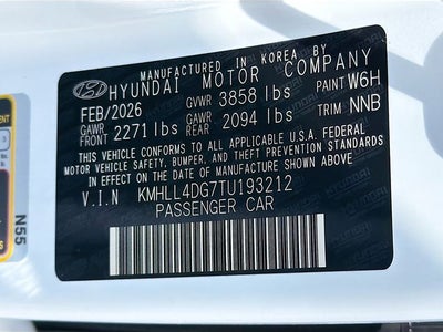 2026 Hyundai ELANTRA SE