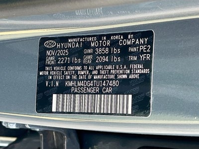 2026 Hyundai ELANTRA SEL Sport