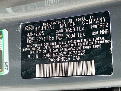 2025 Hyundai ELANTRA SEL Sport