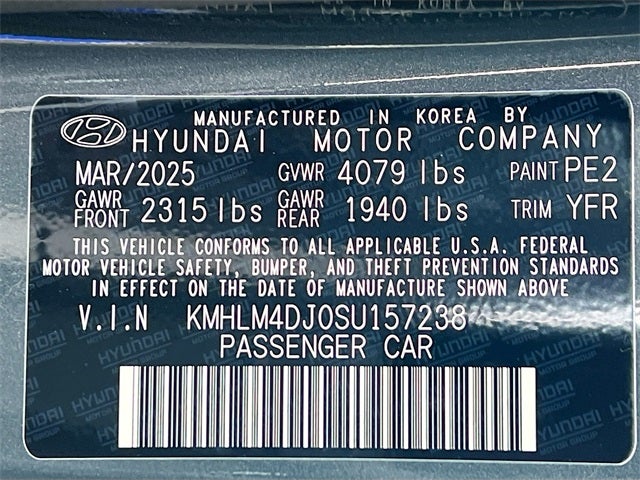 2025 Hyundai ELANTRA HYBRID SEL Sport