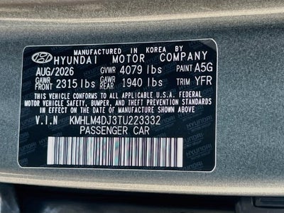 2026 Hyundai ELANTRA HYBRID Blue