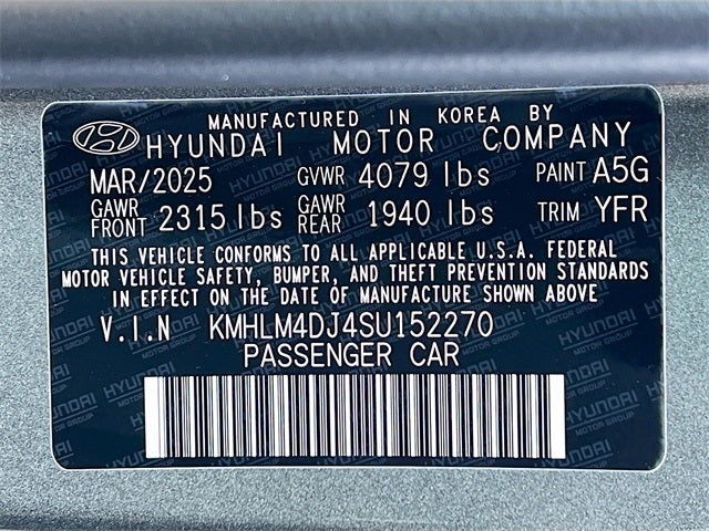 2025 Hyundai ELANTRA HYBRID SEL Sport