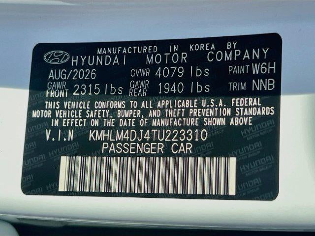 2026 Hyundai ELANTRA HYBRID Blue