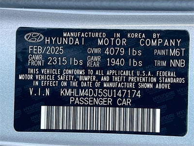 2025 Hyundai ELANTRA HYBRID SEL Sport