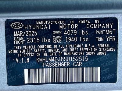 2025 Hyundai ELANTRA HYBRID SEL Sport