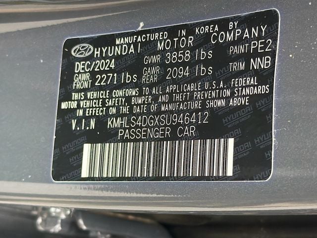 2025 Hyundai ELANTRA SEL Convenience