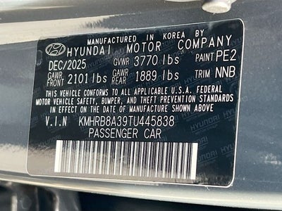 2026 Hyundai VENUE SE