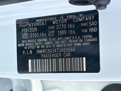 2026 Hyundai VENUE SEL