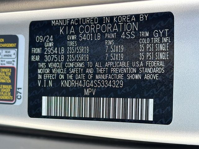 2025 Kia Sorento Hybrid EX